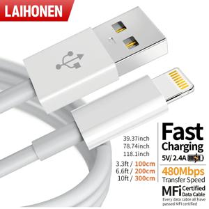 iPhone 14 8 7 6S Plus 13 12 Pro XS Max XR SE 고속 충전 코드 데이터 동기화 라인 1m 2m 3m 용 원래 품질의 USB 충전기 케이블