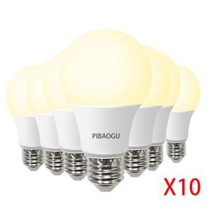 10PCS LED 전구 E27 220V 6W 9W 12W 15W 18W 20W 조명 전구 높은 밝기 낮은 에너지 소비 거실 홈 LED Blubs