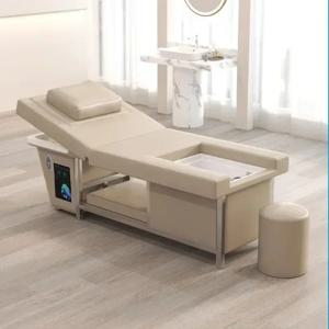 샴푸 침대 일본식 헤드 스파 워터 테라피 침대 미용사 의자 미용실 헤어 워싱 Japonais Cheveux 살롱 가구