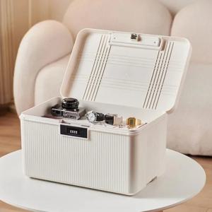 미니 금고 상자 암호 잠금 휴대용 여권 의학 가정용 주최자 케이스 현금 보석 개인 정보 보호 보안 보관 상자