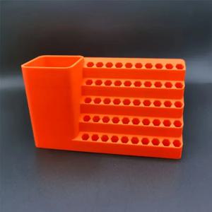 20/50 홀 스크루 드라이버 헤드 스토리지 도구 상자 홀 보드 6.35mm 육각형 핸들에 적합한 전기 스크루 드라이버 스탠드