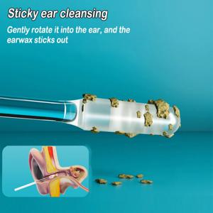 24개입/박스 일회용 귀이개, 재사용 가능한 귀 청소기, 부드러운 귀지 제거 도구, 노인 및 어린이용 귀지 제거기