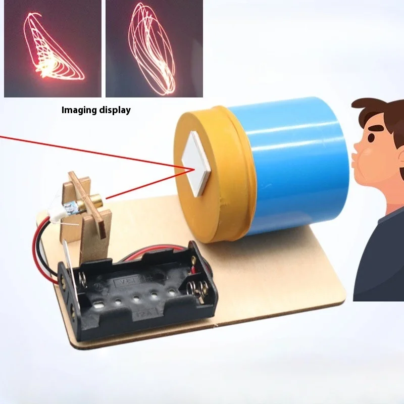 DIY 음향 이미징 장치 재미있는 과학 실험 기술 소규모 생산 손으로 조립 된 모델 교육 실험 소품