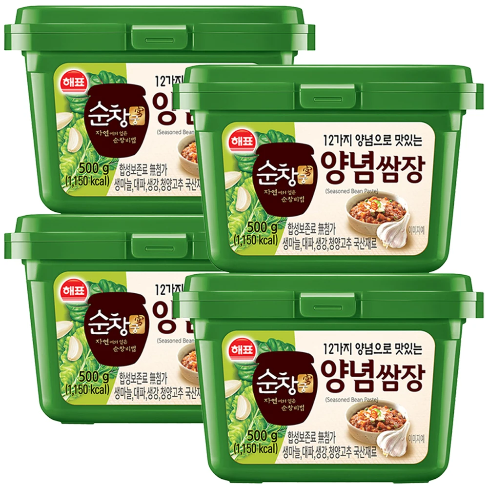 [사조공식샵] 해표순창궁 양념쌈장 500g*4개