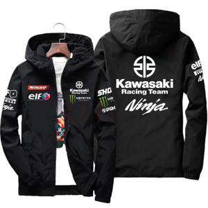 2025년 신형 가와사키 오토바이 재킷, 레이싱 재킷, 방풍 재킷, 아웃도어 스포츠 자전거 재킷, 남성용 코트
