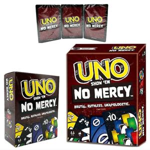7 가지 스타일 UNO NO MERCY 매칭 카드 게임 드래곤 볼 Z 멀티 플레이어 가족 파티 보드 게임 재미 있은 친구 엔터테인먼트 포커