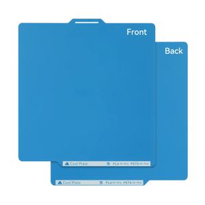 Bambu Lab X1/P1P/A1 쿨 플레이트 빌드 플레이트 양면 플레이트 스프링 스틸 시트 256x256mm Bambulab 히트 베드 3D 프린터 부품