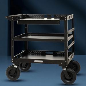 다이닝 틸트 헤비 듀티 다층 카트 거실용 센터 헤어 살롱 가구 홈 모바일 도구 메이크업 도구 카트