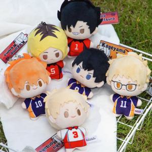 재고 있음 정품 Nullset 10cm 하이큐!! 미니 인형 시리즈 블라인드 박스 Yu Nishinoya Tadashi Yamaguchi Shoyo Hinata 팬 카와이 선물