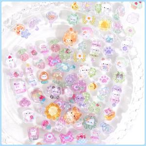 만화 3D 릴리프 드롭 스티커 귀여운 동물 캔디 유령 Scrapbooking Diy 저널 편지지 스티커 데코 학교 사무 용품