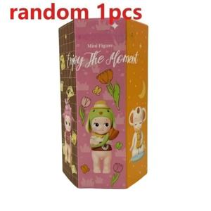 2025 핫 엔조이 더 모멘트 시리즈 미니 피규어 블라인드 박스 수집용 장식품 데스크탑 장식 생일 크리스마스 선물