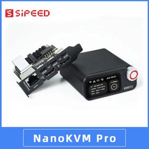 Sipeed NanoKVM-Pro PiKVM 4K IP-KVM GbE WiFi6 PoE 원격 제어 홈랩 서버 NAS AI 에이전트 HDMI 세컨드 스크린 LED 스트립