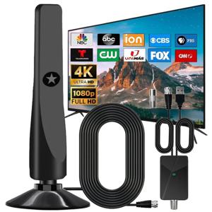 2025 유럽 및 미국 실내 지상파 디지털 TV 안테나 HDTV-T 수직 지상파 안테나 해외 공급