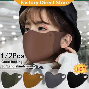 1/2개 가을 겨울 따뜻한 마스크 통기성 야외 스포츠 라이딩 페이스 마스크 자국 없는 방풍 및 방한 페이스 마스크 보호