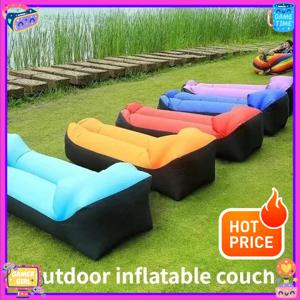 휴대용 야외 인플레이터블 레저 의자 편안한 야외 가구 새로운 접이식 캠핑 인플레이터블 소파