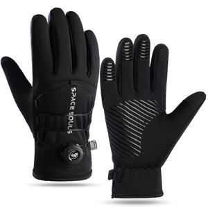 새로운 겨울 따뜻한 스키 장갑 남여 방풍 방한 터치 스크린 장갑 남성용 야외 스포츠 러닝 하이킹 사이클링