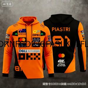 랜도 노리스 2025 가을/겨울 신상품: 레이싱 스타일 후드티와 익스트림 스포츠 의류의 완벽한 조화