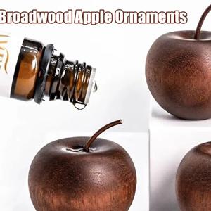 가정용 욕실 자동차 장식에 적합한 나무 사과 모양의 에센셜 오일 디퓨저 향기 디퓨저 1개