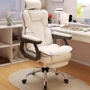 홈 라이브 게임 의자 인체공학적 컴퓨터 의자 간단한 리프팅 회전식 사무실 의자 유럽식 사무용 가구 등받이 안락의자