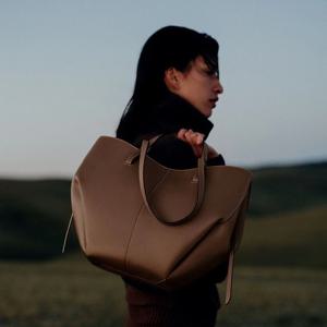 패셔너블한 프렌치 윙 백 천연 가죽 토트백 니치 핸드백 대용량 숄더 언더암 백, 좋은 선물