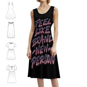 새로운 사람처럼 느껴지세요 타임 임팔라 프레피 스타일 미니 드레스 여성용 A라인 루즈핏 캐주얼 데이 드레스 타임 임팔라 가사
