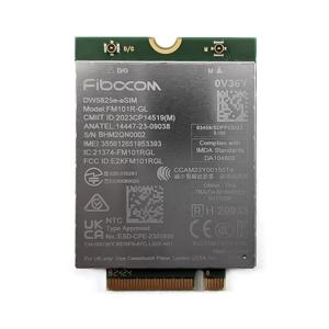 정품 델 피보컴 무선 DW5825e-eSIM WWAN 모바일 브로드밴드 라티튜드 3550 7350 7450 5550 5450 5350 프리시전 3591 3490용