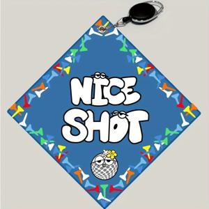 새로운 스타일의 프리미엄 골프 타월, 양면 인쇄, 골프 가방에 적합, 남성 또는 여성을 위한 재미 있고 창의적인 선물.