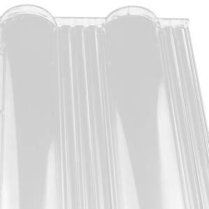 유기 유리 투명 온실 지붕 패널 웨이브 디자인 썬룸 플라워룸 식물 스탠드 온실 지붕