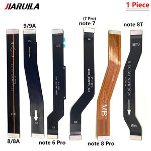 교체 마더 보드 FPC 메인 보드 커넥터 Xiaomi Redmi 9 9A 9C 6 6A 8A Note 10 8 7 6 Pro 용 플렉스 케이블 부품