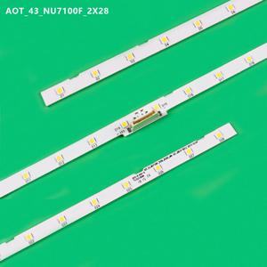 삼성 AOT_43_NU7100F UE43RU7179U UE43NU7090 UE43RU7100 UE43NU7199U UN43NU7090F UE43NU7200U용 LED 백라이트 스트립