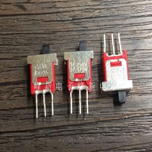 대만 Q25 단극 단방향 소형 마이크로 토글 스위치, 2 기어 3 피트 슬라이딩 스위치 전원 공급 장치 3A 스위치