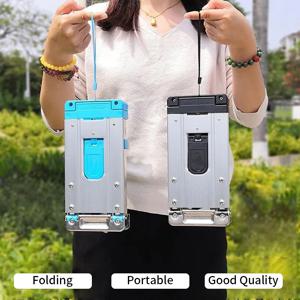 접이식 휴대용 미니 쇼핑 트롤리 가족 여행 쇼핑 작은 케이스 카트 탄력 붕대가있는 접이식 보관 바구니