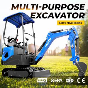 빠른 배달 다기능 미니 굴삭기 1 톤 Kubota 엔진 파는 사람 소형 크롤러 농장 굴삭기 2 톤 3 톤 홈 맞춤형