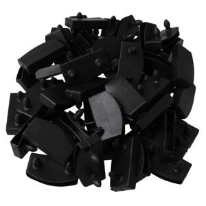 10PCS 플라스틱 엔드 캡 측면 및 센터 침대 슬레이트 홀더 나무 싱글 더블 킹 사이즈 침대 용 커넥터 고정 액세서리