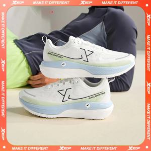 남성용 Xtep Cloud DC 운동화 2024 봄 남성용 운동화 편안한 경량 두꺼운 단독 운동화 876119110029