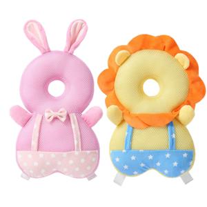 유아 아기 머리 보호 쿠션 배낭 어린이를위한 베개를 착용 0-3 Y 어린이 보호 쿠션 토끼 보안 베개