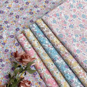 148x50cm Betsy 꽃 100% 코 튼 원단 빈티지 꽃 코 튼 바느질 드레스 DIY 봄과 여름 식탁보 소파 타월 패브릭