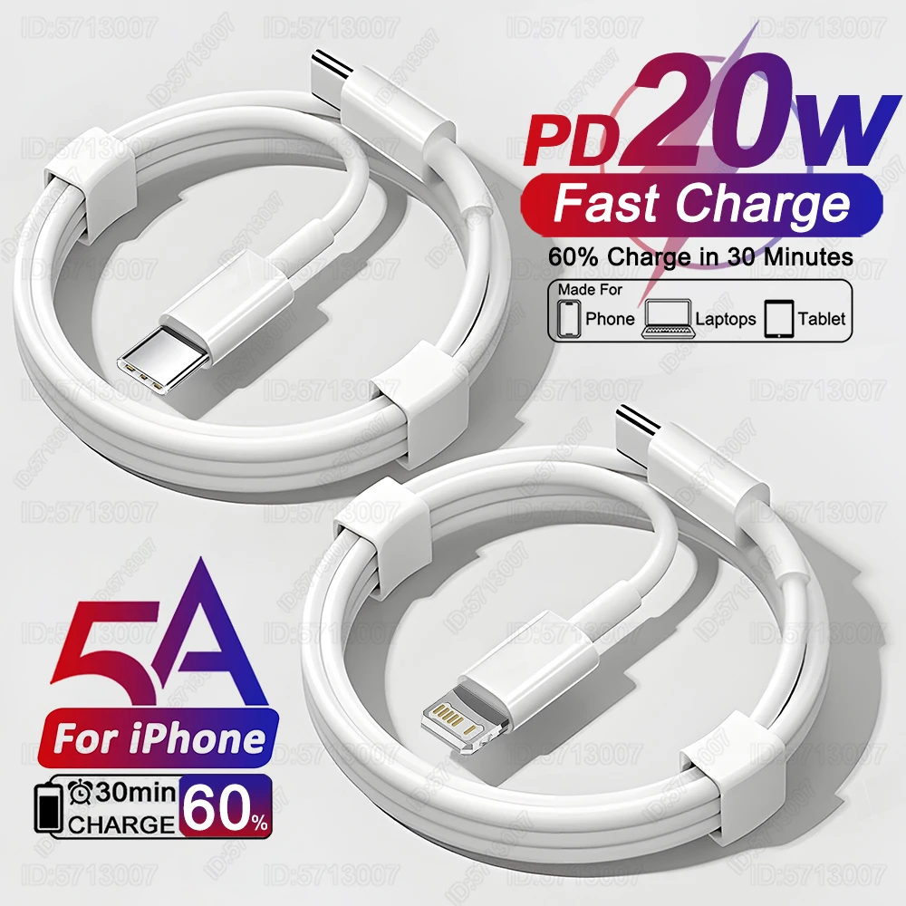 PD 20W iPhone 용 고속 충전 USB 케이블 15 11 12 13 14 16 iPhone 용 Pro Max USB C 케이블 16 15 14 8 Plus 충전 라인 날짜 와이어