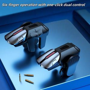 G21 모바일 게임 트리거는 보조 버튼과 기계식 버튼이 있는 인체공학적 접이식 게임패드입니다.