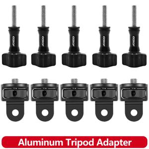 고프로 히어로 13 12 11 10 9 인스타360 X2 X3 X4 X5 DJI 오스모 액션 카메라 액세서리용 알루미늄 삼각대 마운트 어댑터 변환기