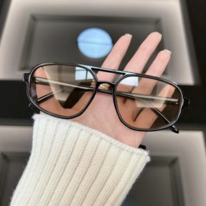 패션 사각 선글라스 남녀공용, 브랜드 디자이너, 빈티지 미러 선글라스, 클래식 레트로 야외