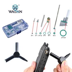 전술 Airsoft 잡지 GBB Marui TM Glock 17 세트 용 불소 고무 O 링 권총 녹색 플랫 실리콘 링 씰 가스켓 공기