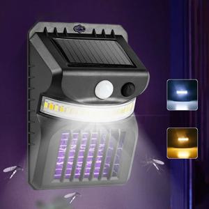 야외 태양광 조명 및 모기 킬러 램프, 모기 제어 기능, 적외선 센서, 정원용 방수 도로 조명
