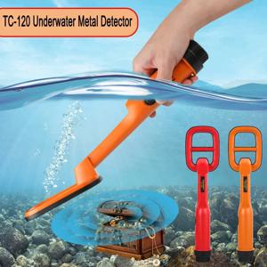 TC-120 휴대용 금속 파인더 금속 탐지기 펄스 핀 포인터 유도 다이빙 보물 방수 금속 탐지기