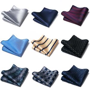 최신 디자인 뜨거운 판매 손수건 황금 양복 액세서리 스트라이프 남자 정장 파티 아브라함 링컨의 생일