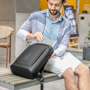 MarkRyden 남성용 백팩 노트북 백팩 슬림하고 가벼운 비즈니스 백팩 학교 백팩