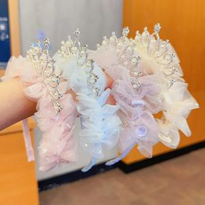 어린이 공주 슈퍼 불멸의 왕관 머리띠, 헤어 후프, 소녀 생일, 1 세 사진 머리띠, 아기 세련된 헤어 클립