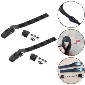 2 세트 롤러 스케이트 신발 끈 클램프 나사가있는 인라인 스케이트 스트랩 버클 스케이트 신발 교체 액세서리