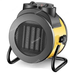 산업용 휴대용 전기 히터 송풍기 자연 뜨거운 바람 조절 가능한 세라믹 난방 난로 라디에이터 열 공기 따뜻하게