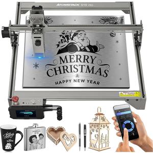 ATOMSTACK S10 X7 A10 Pro 레이저 조각기, 10000mW 출력 다이오드 레이저 타각기, 20mm 목재 아크릴 플라스틱용 DIY 커터